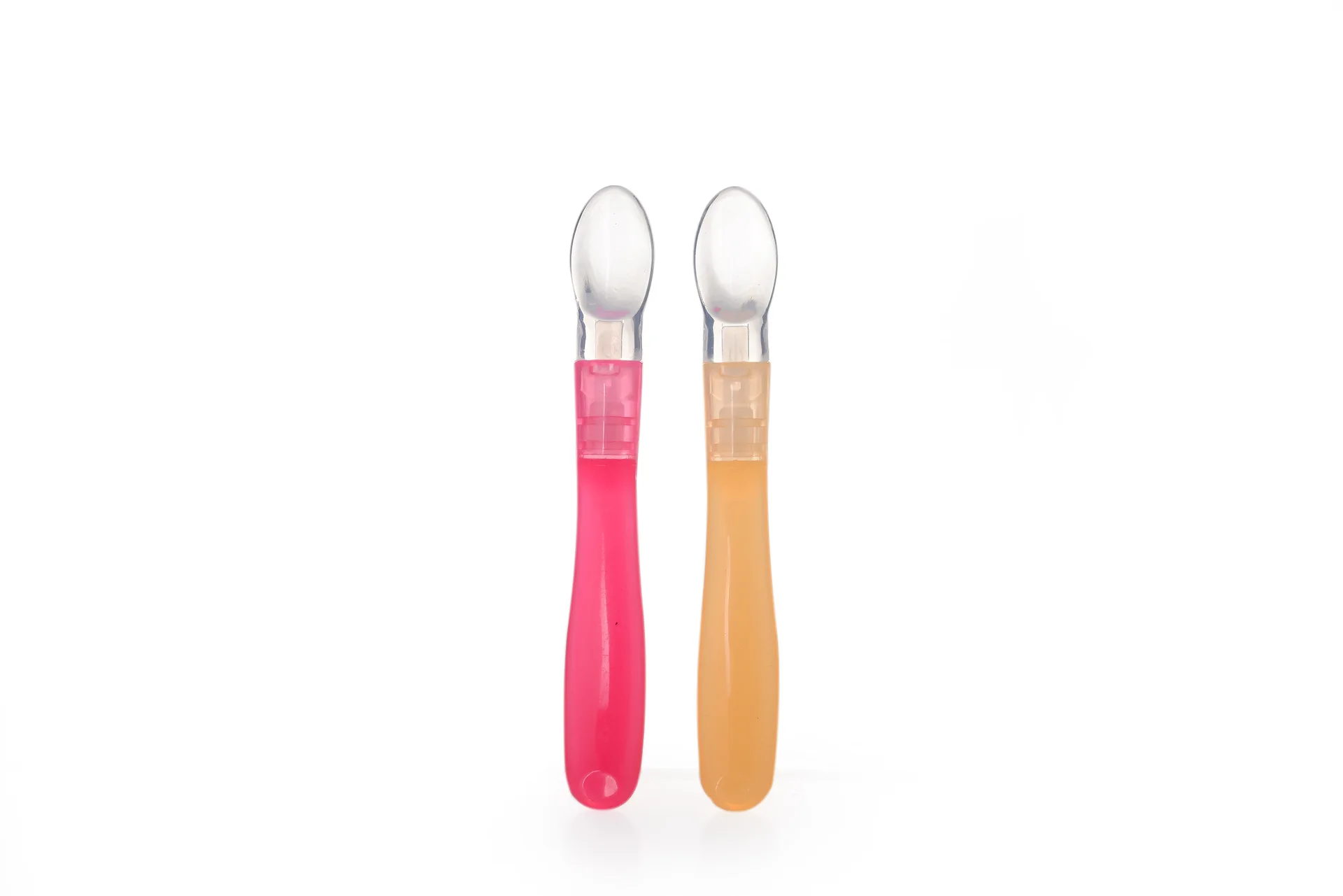 Factory Direct Baby Silicone Soft Spoon Baby Eating Spoon Baby Feeding Tableware Nude Packing
Factory Direct Baby Silicone Soft Spoon Baby Eating Spoon Baby Feeding Tableware Nude Packing