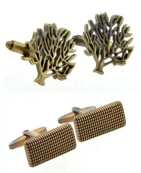 10pairs/lot Vintage Bronze Rectangle Checker Pattern Cufflinks Retro Hollow Design Tree Cuff Links Men Jewelry Wholesale
10pairs/lot Vintage Bronze Rectangle Checker Pattern Cufflinks Retro Hollow Design Tree Cuff Links Men Jewelry Wholesale