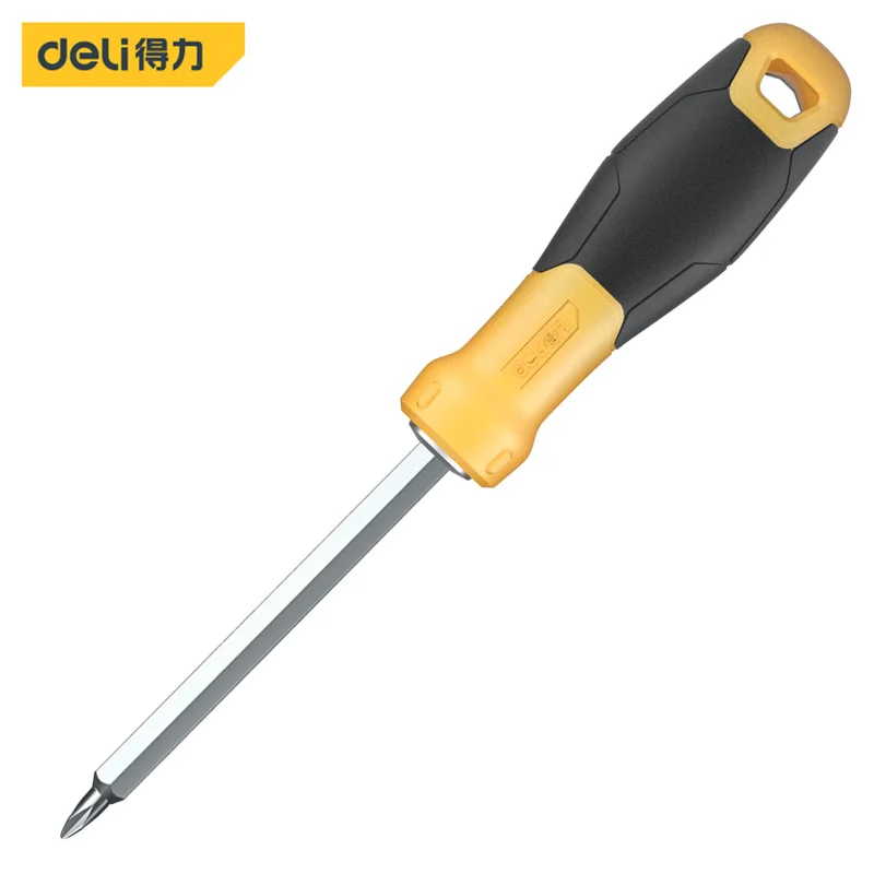 Deli Double-Use 2-in-1 Slotted/Phillips Screwdriver Removable Hand Tool Chrome Vanadium Steel Repair Tool Handle Screw Driver
Deli Double-Use 2-in-1 Slotted/Phillips Screwdriver Removable Hand Tool Chrome Vanadium Steel Repair Tool Handle Screw Driver