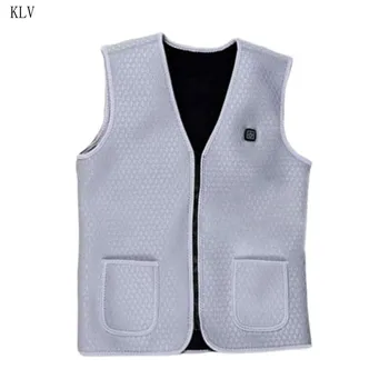 Autumn Winter Women Man Electric Heating Sleeveless Vest Coat Heated Cloth Jacket USB Thermal Clothing
Autumn Winter Women Man Electric Heating Sleeveless Vest Coat Heated Cloth Jacket USB Thermal Clothing