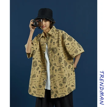 Brand 2020 Summer New Design Sense Neutral Wind Note Printed Short-sleeved Shirt Female Trendy Loose Top Korea Blouse 5XL
Brand 2020 Summer New Design Sense Neutral Wind Note Printed Short-sleeved Shirt Female Trendy Loose Top Korea Blouse 5XL