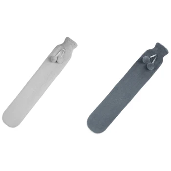 2L Hot Water Bottle,Long Rubber Hot Water Bottle with Soft Cover,for Neck, Back, Shoulder&Legs Warming,72CM
2L Hot Water Bottle,Long Rubber Hot Water Bottle with Soft Cover,for Neck, Back, Shoulder&Legs Warming,72CM