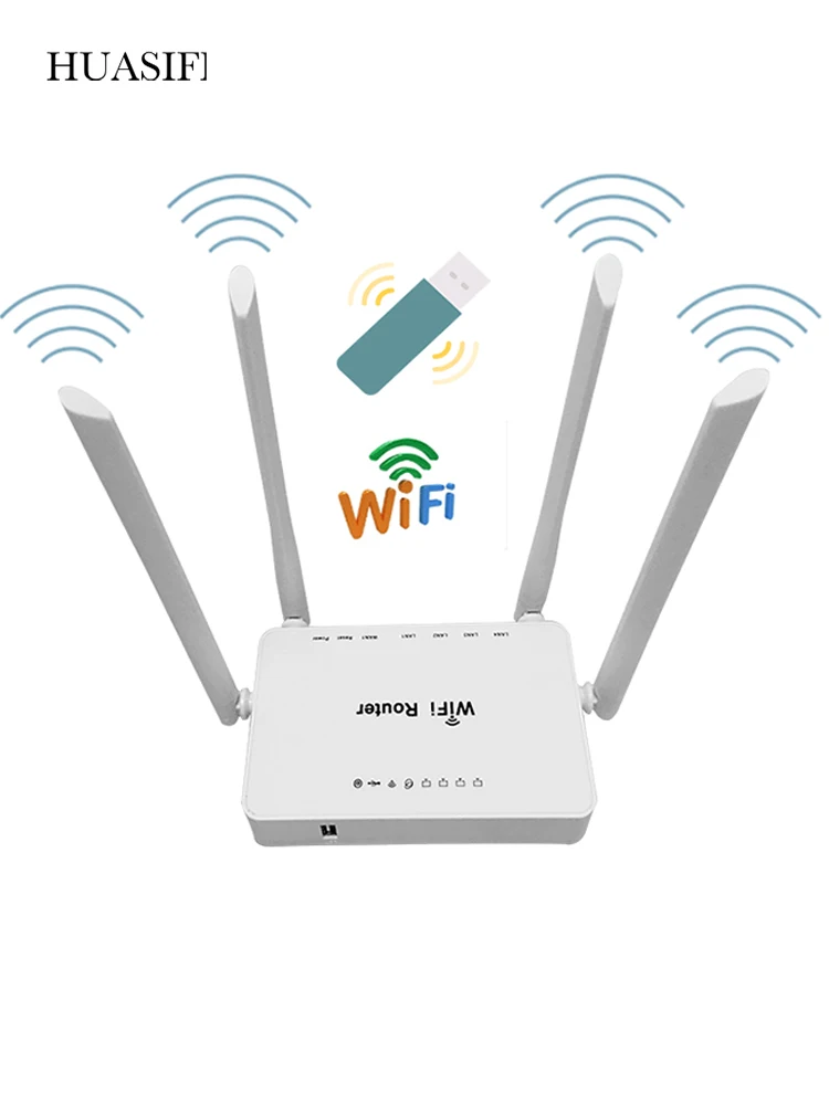

HUASIFEI Home Use 300Mbps openWRT Wireless Router 300Mbps support Keenetic Omni II 3g usb modem 8372 /e3372 wifi repeater