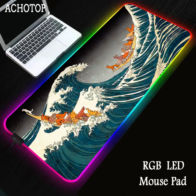 Great Wave Art Gaming RGB Mouse Pad Computer Mousepad RGB Backlit Mause Pad XXL Large Mousepad Desk Keyboard LED Mice Mat
Great Wave Art Gaming RGB Mouse Pad Computer Mousepad RGB Backlit Mause Pad XXL Large Mousepad Desk Keyboard LED Mice Mat