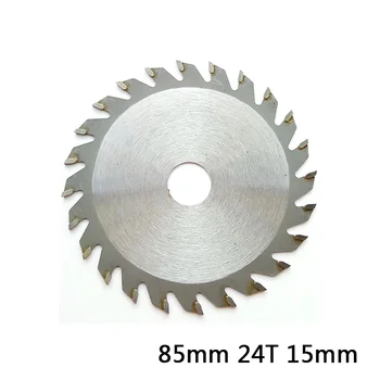 1pc 24T 15mm Bore Carbide Circular Saw Blade 85mm Disc Wood Cutter Metal Plastic For Angle Grinder Wood Carving Disc
1pc 24T 15mm Bore Carbide Circular Saw Blade 85mm Disc Wood Cutter Metal Plastic For Angle Grinder Wood Carving Disc