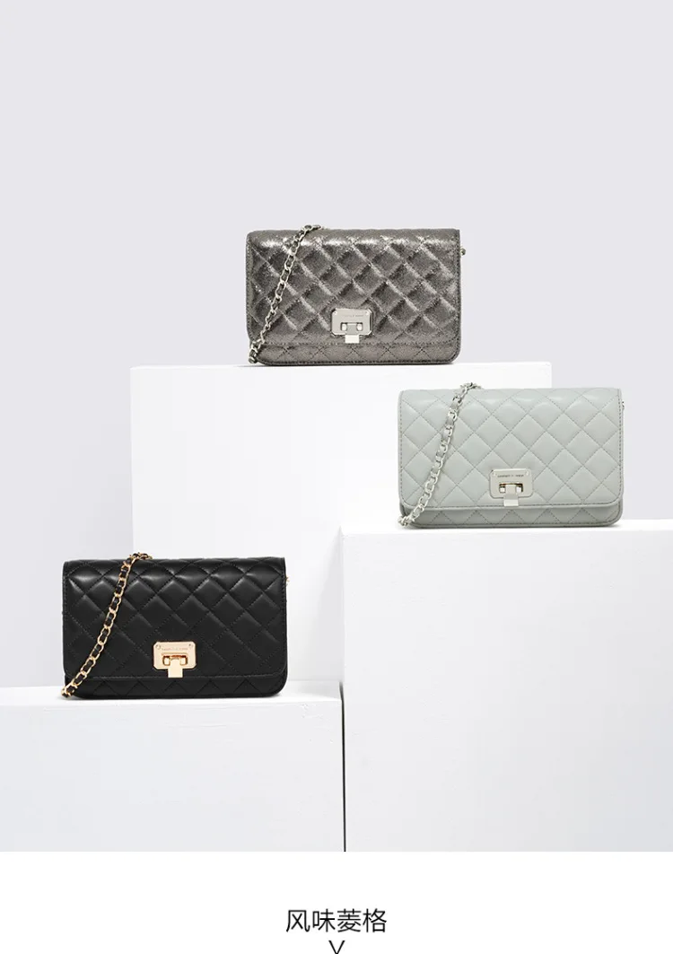 Micro for CK2-70700460 2019 New Style WOMEN'S Bag Versatile Graceful Chain Quilted Shoulder Bag
Micro for CK2-70700460 2019 New Style WOMEN'S Bag Versatile Graceful Chain Quilted Shoulder Bag