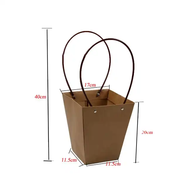 tote bag flower wrapping bag diy florist bouquet packaging gift