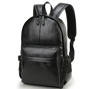 Brand Men Backpack Leather School Backpack Bag Fashion Retro Waterproof Travel Bag Casual Leather Book Bag Male
Brand Men Backpack Leather School Backpack Bag Fashion Retro Waterproof Travel Bag Casual Leather Book Bag Male