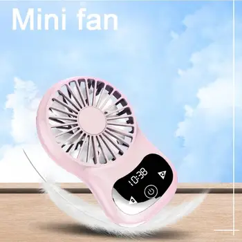 800mAh Portable Small Fan Handheld Turbine Touch Switch LCD Digital 3 Speed Display Fan 130*84*24mm for Birthday Gift
800mAh Portable Small Fan Handheld Turbine Touch Switch LCD Digital 3 Speed Display Fan 130*84*24mm for Birthday Gift