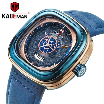 KADEMAN Wristwatch Mens Top Brand Luxury Sports Fashion Leather Smart Watches with Calendar for Men Black Male Relogio Masculino
KADEMAN Wristwatch Mens Top Brand Luxury Sports Fashion Leather Smart Watches with Calendar for Men Black Male Relogio Masculino