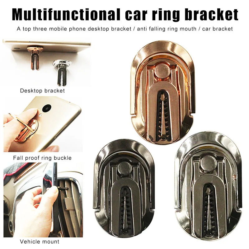 Multifunctional Cell Phone Bracket Car Phone Holder Smartphone Holder Stand Free Rotation Phone Ring for Car Home YAN88
Multifunctional Cell Phone Bracket Car Phone Holder Smartphone Holder Stand Free Rotation Phone Ring for Car Home YAN88