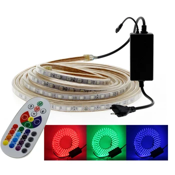 220V 5050 LED Strip RGB Light 220V RGB White Warm White 60LED/M Waterproof AC 220V LED Strip Light RGB Led Strip Light Tape Neon
220V 5050 LED Strip RGB Light 220V RGB White Warm White 60LED/M Waterproof AC 220V LED Strip Light RGB Led Strip Light Tape Neon
