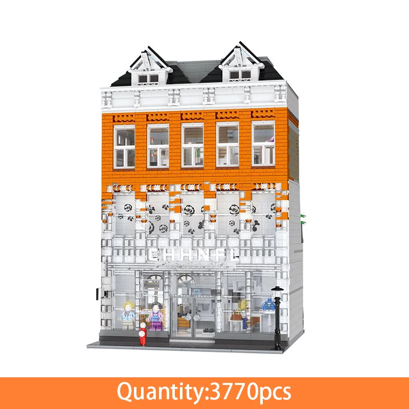 City street view Chanelly crystal palace Collections building blocks with lighting bricks toys for children
City street view Chanelly crystal palace Collections building blocks with lighting bricks toys for children