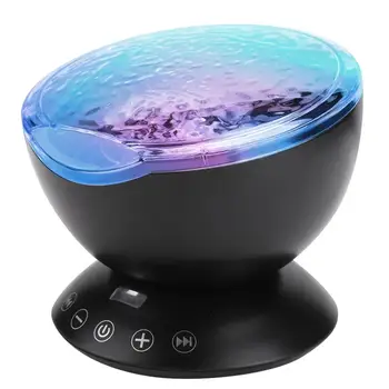 LED Ocean Projector Lamp with Mini Speaker 2M USB Cable Colorful Projection Lamp Support TF Card and 3.5mm Port 
LED Ocean Projector Lamp with Mini Speaker 2M USB Cable Colorful Projection Lamp Support TF Card and 3.5mm Port