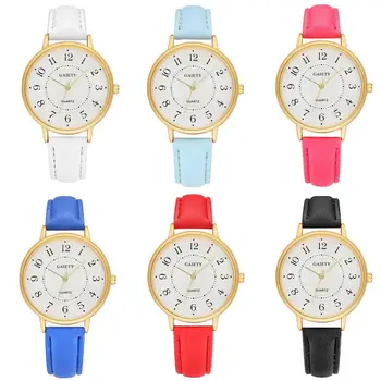 Elegant Lady Arabic Numerals Analog Faux Leather Band Quartz Casual Wrist Watch Ladies Dress Watches Gift Luxury
Elegant Lady Arabic Numerals Analog Faux Leather Band Quartz Casual Wrist Watch Ladies Dress Watches Gift Luxury