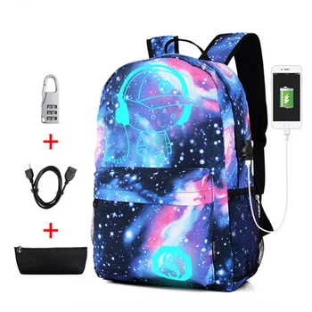 Cool Luminous School Bags for Boys and Girls Backpack with USB Charging Anime Backpack For Teenager Girls Anti-theft
Cool Luminous School Bags for Boys and Girls Backpack with USB Charging Anime Backpack For Teenager Girls Anti-theft