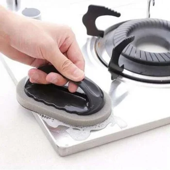 Magic Emery Sponge Brush Kitchen Pot Pan Rust Removal Cleanning Brush Decaling Cleaner Melamine Sponge Eraser
Magic Emery Sponge Brush Kitchen Pot Pan Rust Removal Cleanning Brush Decaling Cleaner Melamine Sponge Eraser