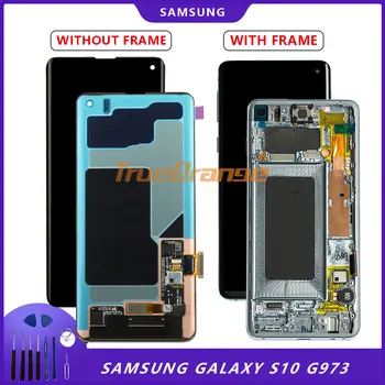 Original 6.1'' AMOLED For SAMSUNG Galaxy S10 G973F/DS G973U G973 SM-G973 Display Touch Screen Digitizer Replacement+Service pack
Original 6.1'' AMOLED For SAMSUNG Galaxy S10 G973F/DS G973U G973 SM-G973 Display Touch Screen Digitizer Replacement+Service pack