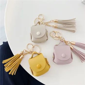 For Airpods pro earphone cover For airpods 2 three-generation anti-fall bag leather button bag tassel protective sleeve
For Airpods pro earphone cover For airpods 2 three-generation anti-fall bag leather button bag tassel protective sleeve