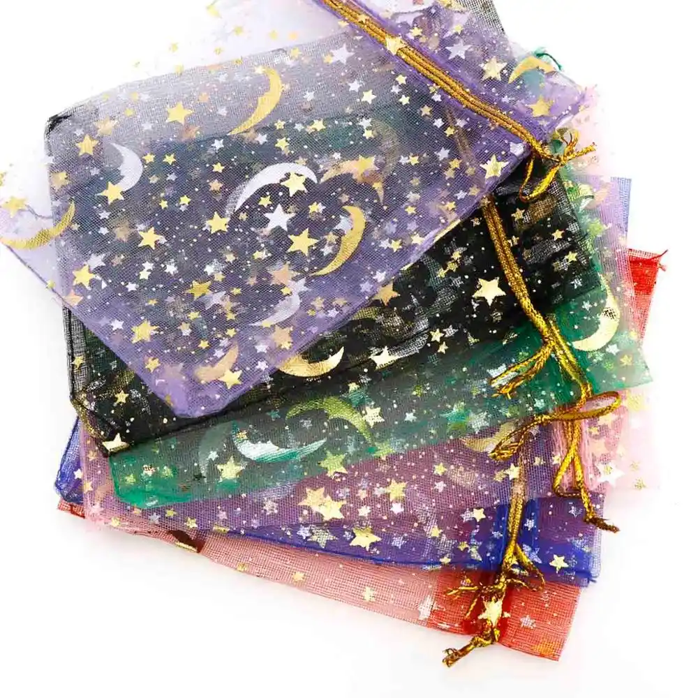 jewelry earrings beads packing pouches drawstring festival gift