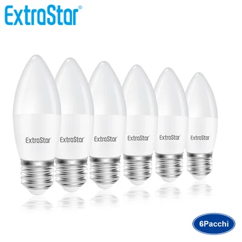 ExtraStar® 6 PCs E27 LED Bulbs For Lamp 7W White warm cool white high brightness Bulbs
ExtraStar® 6 PCs E27 LED Bulbs For Lamp 7W White warm cool white high brightness Bulbs