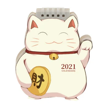 1Pc Desk Calendar Adorable Compact Practical Paper Calendar Fortune Cat Calendar 2021 Calendar for Household Living Room
1Pc Desk Calendar Adorable Compact Practical Paper Calendar Fortune Cat Calendar 2021 Calendar for Household Living Room