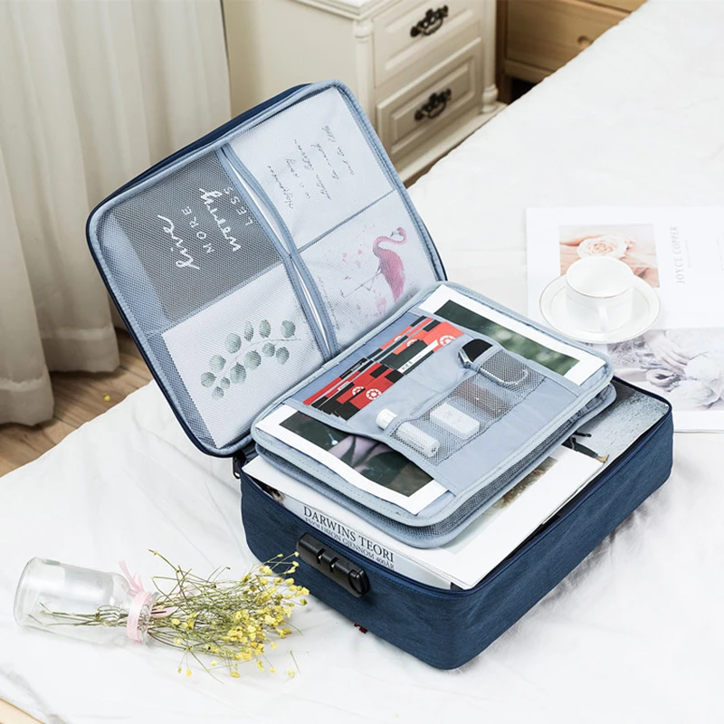 Travel Storage Bag Storage Organizer Charger Case Large Capacity Household Portfolio Storage Box Passport Document Pack
Travel Storage Bag Storage Organizer Charger Case Large Capacity Household Portfolio Storage Box Passport Document Pack