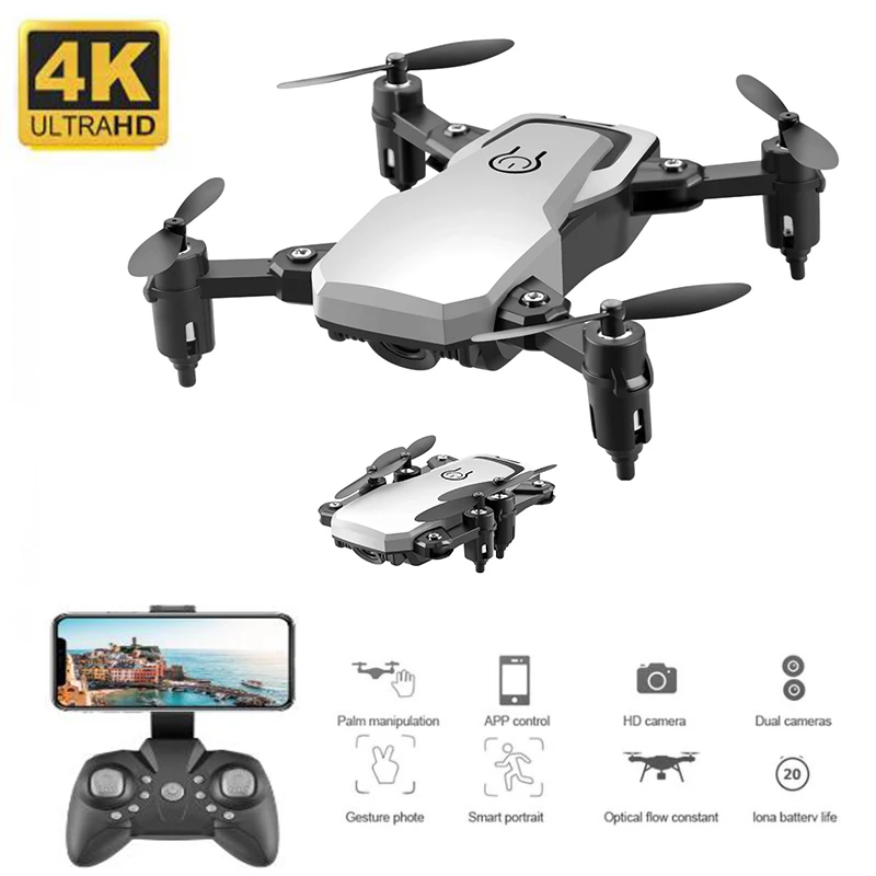 New Mini Drone with 4K Camera HD Foldable Drones One-Key Return FPV Quadcopter Follow Me RC Helicopter Quadrocopter Kid's Toys
New Mini Drone with 4K Camera HD Foldable Drones One-Key Return FPV Quadcopter Follow Me RC Helicopter Quadrocopter Kid's Toys