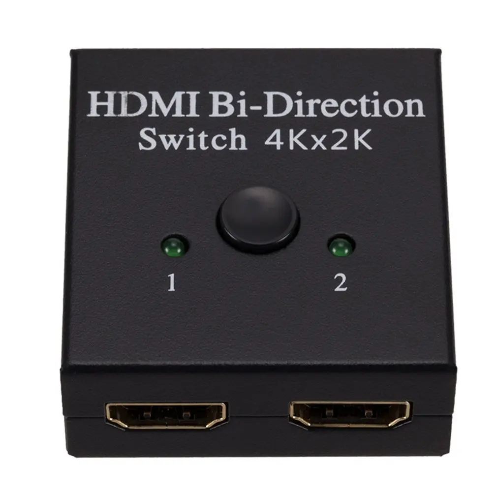 4K Bi-Direction HDMI 2.0 Cable Switch Switcher Splitter Hub HDCP 2 In 1 Out 1 In 2 Out double-sided Splitter
4K Bi-Direction HDMI 2.0 Cable Switch Switcher Splitter Hub HDCP 2 In 1 Out 1 In 2 Out double-sided Splitter
