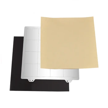 Durable Accessories Square 3D Printer Part Set Heated Bed Platforms Magnetic Base PEI Office Stainless Steel Flexible Plate
Durable Accessories Square 3D Printer Part Set Heated Bed Platforms Magnetic Base PEI Office Stainless Steel Flexible Plate