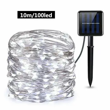 Solar Powered Led Outdoor String Lights Waterproof 6m 10m LED Copper Wire Light String Fairy Lamp Holiday Christmas Party Decor
Solar Powered Led Outdoor String Lights Waterproof 6m 10m LED Copper Wire Light String Fairy Lamp Holiday Christmas Party Decor