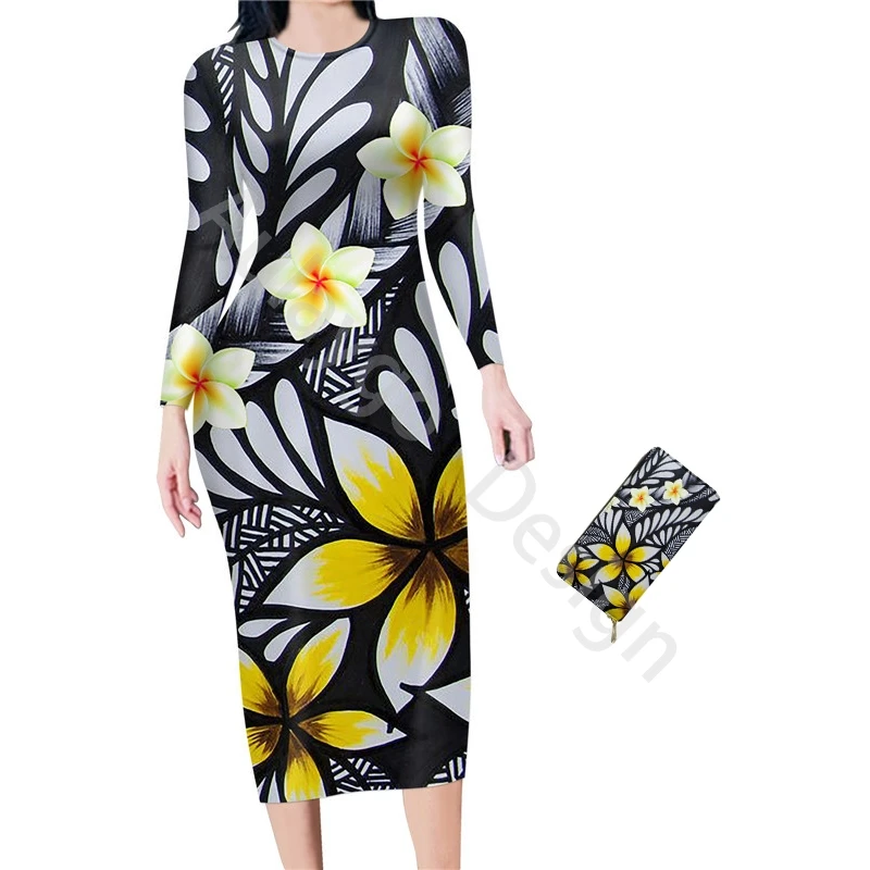 Robe Polynesienne Plumeria Print Ladies Elegant Long Dresses Plus Size Elasticity Bodycon Dress For Custom 2021 New Sukienka
Robe Polynesienne Plumeria Print Ladies Elegant Long Dresses Plus Size Elasticity Bodycon Dress For Custom 2021 New Sukienka