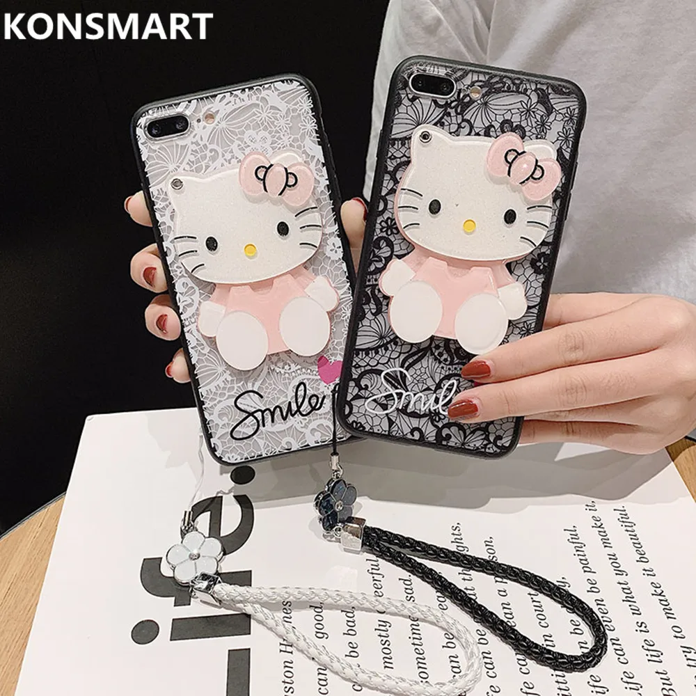 New Lace Case For Samsung Galaxy Note 10 Pro Note 9 Note 8 Back Cover 3D Cartoon Kitty Mirror Phone Case For Samsung M10 M20 M30
New Lace Case For Samsung Galaxy Note 10 Pro Note 9 Note 8 Back Cover 3D Cartoon Kitty Mirror Phone Case For Samsung M10 M20 M30