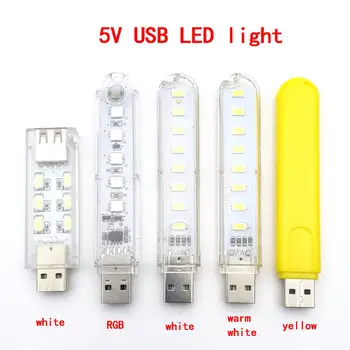 2PCS USB LED Book Lights SMD 5730 5050 RGB LED Portable Bulb 5V Power Input Warm White 3000- 6500K USB Night light free shipping
2PCS USB LED Book Lights SMD 5730 5050 RGB LED Portable Bulb 5V Power Input Warm White 3000- 6500K USB Night light free shipping