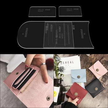 DIY Acrylic Template Tool Leather Wallet Acrylic Pattern Drawing Mold Leather Handmade ID Bank Card Bag Sewing Stencil Supplies
DIY Acrylic Template Tool Leather Wallet Acrylic Pattern Drawing Mold Leather Handmade ID Bank Card Bag Sewing Stencil Supplies