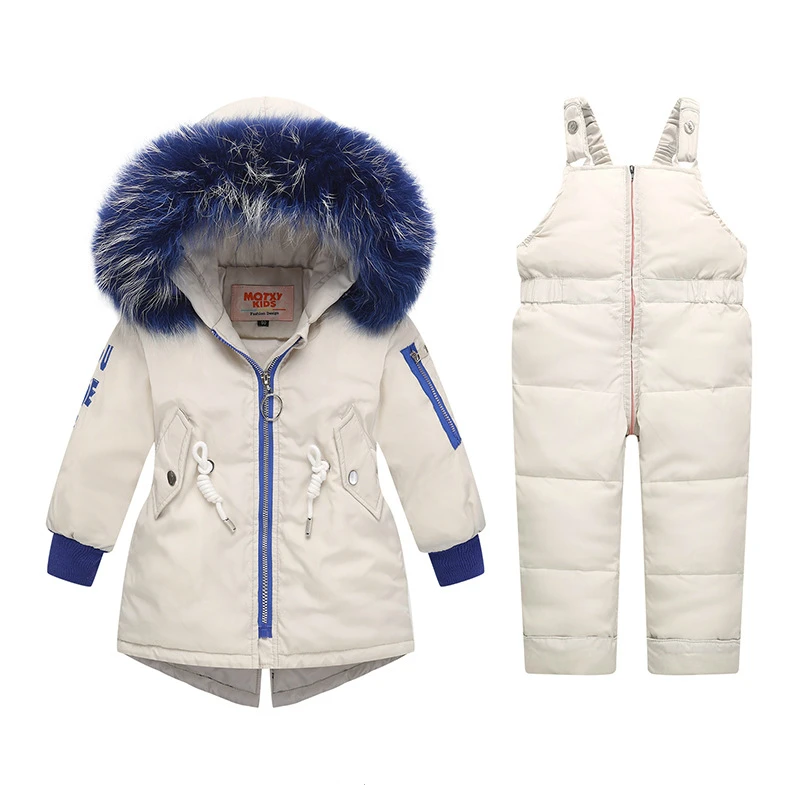 New Winter Kids Clothes Set Baby Boys Ski Suit Children Clothing Sets Real Fur Collar Down Coat+Overalls Toddler Girls Snow Wear
New Winter Kids Clothes Set Baby Boys Ski Suit Children Clothing Sets Real Fur Collar Down Coat+Overalls Toddler Girls Snow Wear