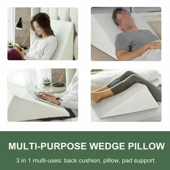 Bed Wedge Cushion Pillow Acid Reflux Pillow Elevating Leg Rest Wedge Bed Pillow
Bed Wedge Cushion Pillow Acid Reflux Pillow Elevating Leg Rest Wedge Bed Pillow