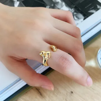 Amaiyllis 925 Sterling Silver Minimalist 18K Gold Open Rings Texture Irregular Shaped Silver 925 Open Ring For Women Jewelry
Amaiyllis 925 Sterling Silver Minimalist 18K Gold Open Rings Texture Irregular Shaped Silver 925 Open Ring For Women Jewelry