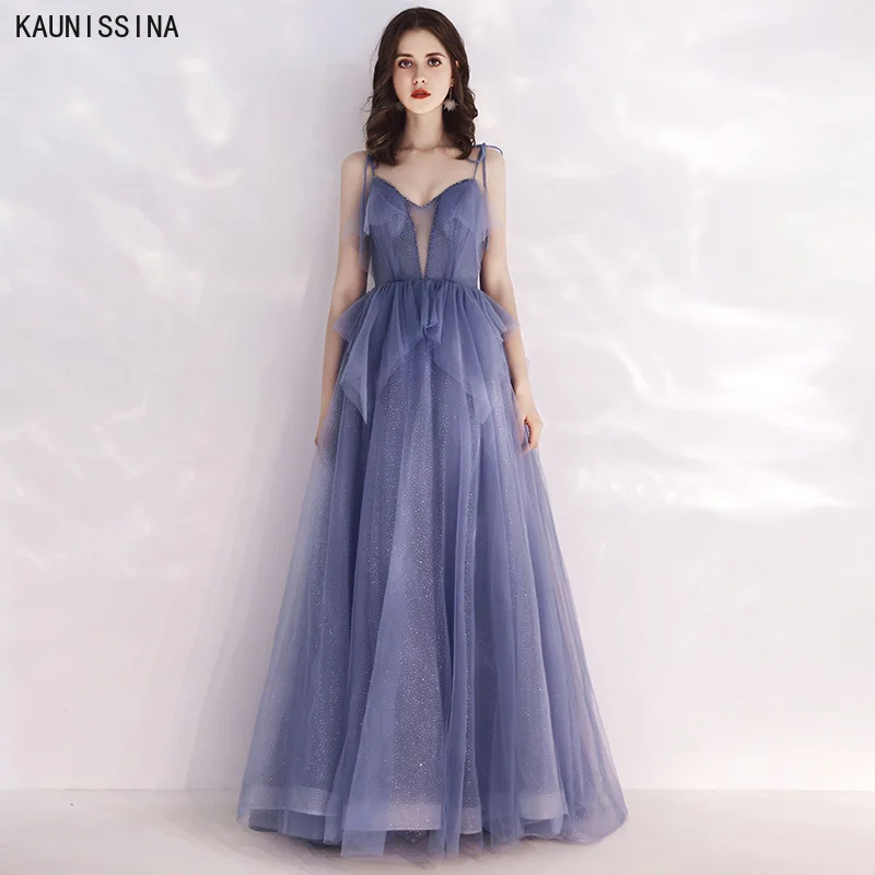 KAUNISSINA Banquet Evening Dresses Long Dress Formal Occasion Prom Gowns for Women Party Vestios
KAUNISSINA Banquet Evening Dresses Long Dress Formal Occasion Prom Gowns for Women Party Vestios