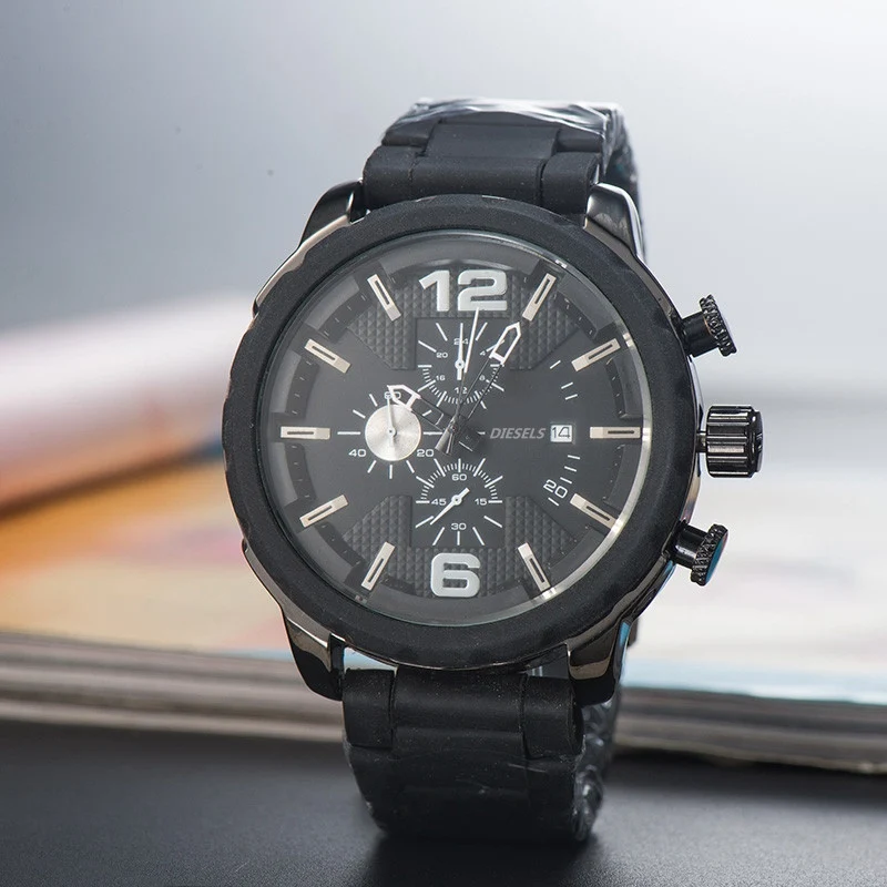 2019 High Quality DIESELS Brand quartz wrist Watch for Men Multifunction style stainless steel Calendar Date Watches Small dials
2019 High Quality DIESELS Brand quartz wrist Watch for Men Multifunction style stainless steel Calendar Date Watches Small dials