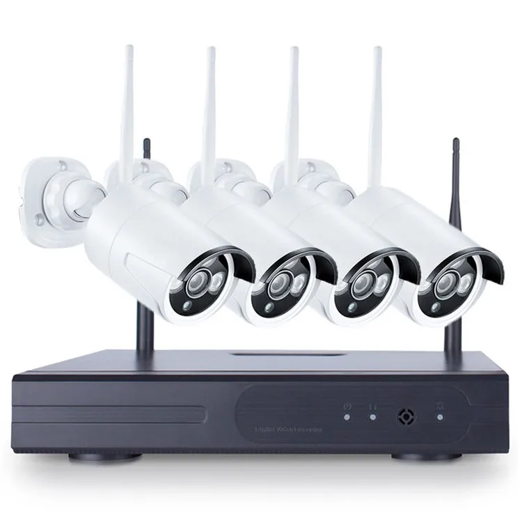 4PCS 4CH CCTV Wireless 720P NVR DVR 1.0MP IR Outdoor P2P Wifi IP Security Camera Video Surveillance
4PCS 4CH CCTV Wireless 720P NVR DVR 1.0MP IR Outdoor P2P Wifi IP Security Camera Video Surveillance