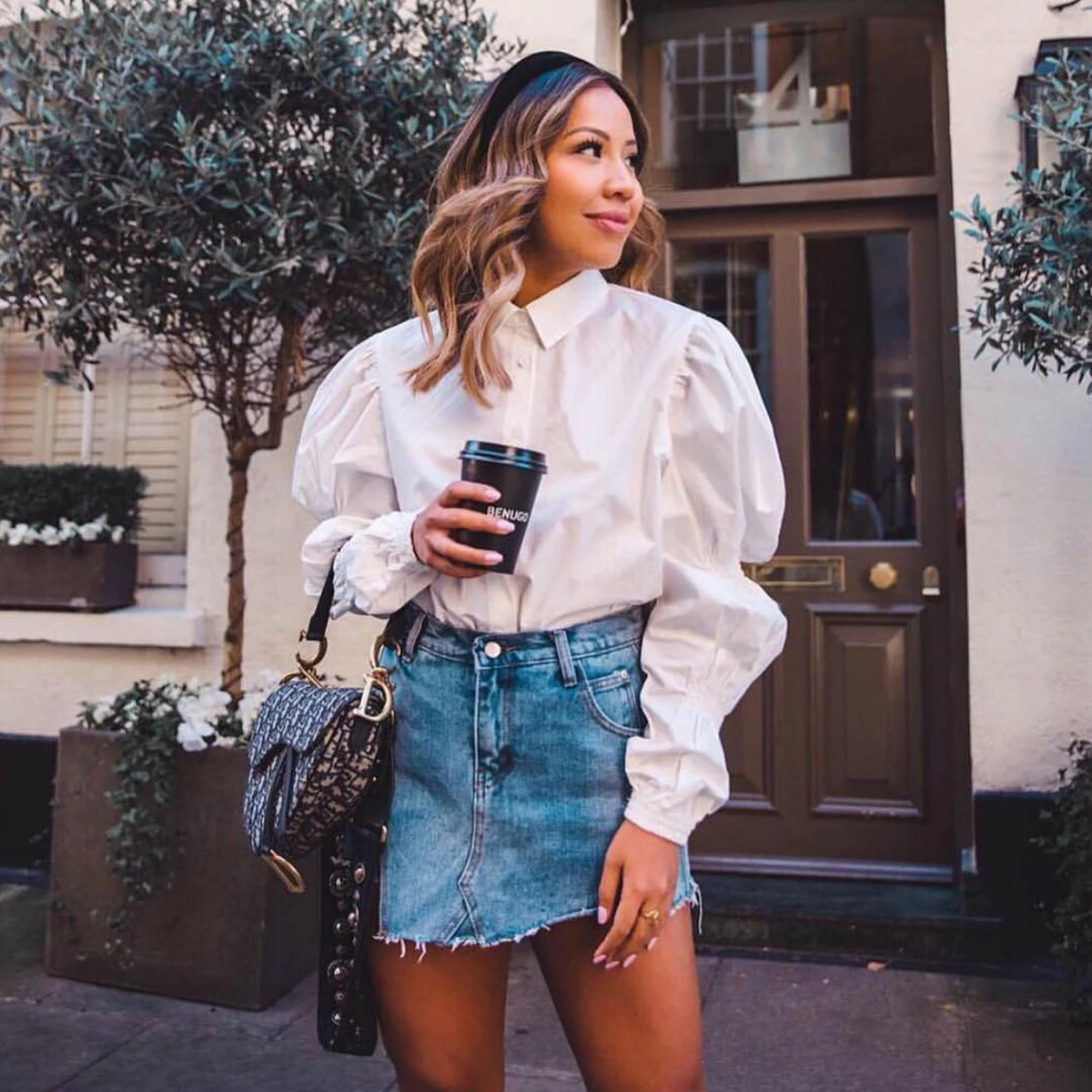 Jastie Casual Streetwear Women Shirt Long Puff Sleeve Autumn Shirts Blouse White Office Lady Shirt Top blusas mujer de moda 2019
Jastie Casual Streetwear Women Shirt Long Puff Sleeve Autumn Shirts Blouse White Office Lady Shirt Top blusas mujer de moda 2019