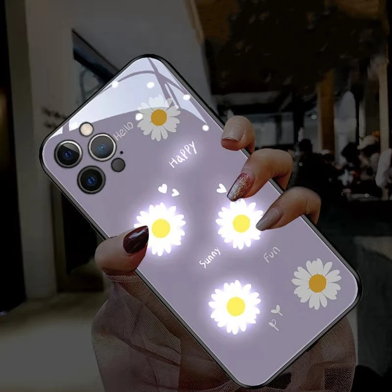 Incoming Light Flash Back Shell Case For iPhone 12 Mini 11 Pro 7 7 8 Plus X XS Max SE Tempered Glass Purple Daisy Flower Cover
Incoming Light Flash Back Shell Case For iPhone 12 Mini 11 Pro 7 7 8 Plus X XS Max SE Tempered Glass Purple Daisy Flower Cover