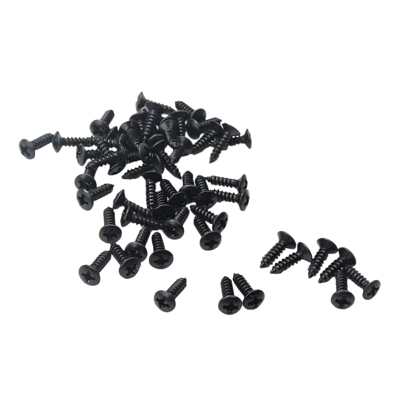 100Pcs Bass Guitar Screw, Cavity Cover Guitar Cover Screw For Electric Guitar Bass 3X 12Mm Black 
100Pcs Bass Guitar Screw, Cavity Cover Guitar Cover Screw For Electric Guitar Bass 3X 12Mm Black