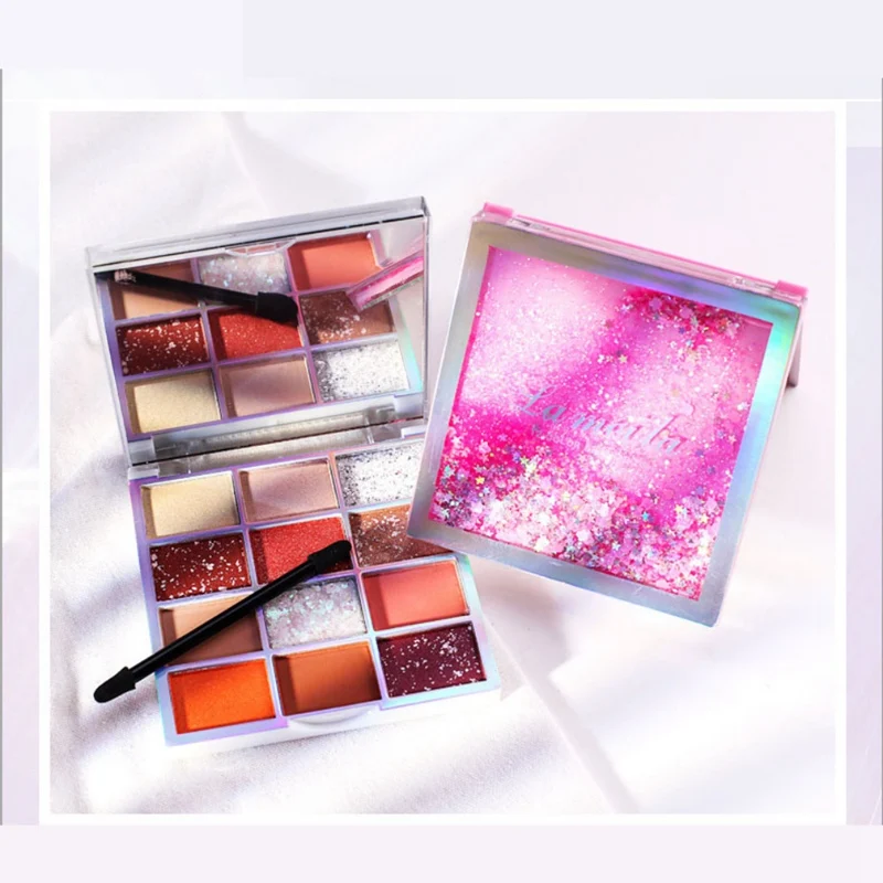 Crystal Plate Eyeshadow Palette Matte Diamond Small Sequins Blend Eye Shadow Shiny Eyes Makeup
Crystal Plate Eyeshadow Palette Matte Diamond Small Sequins Blend Eye Shadow Shiny Eyes Makeup