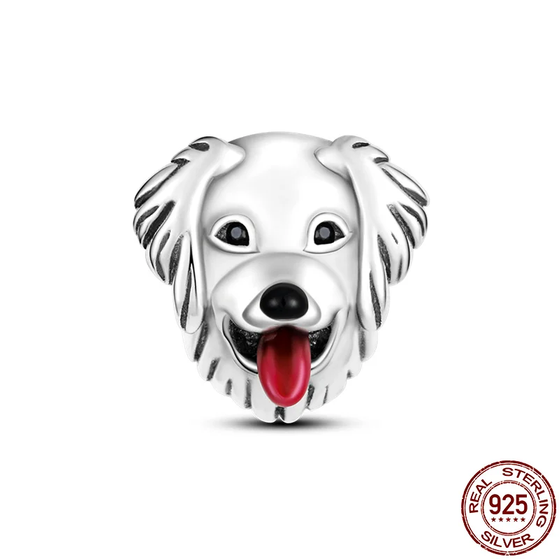 HOT SALE silver color Zircon White Hairy Dog Head Charms Beads Fit Original Pandora Bracelet Pendant Necklace Jewelry
HOT SALE silver color Zircon White Hairy Dog Head Charms Beads Fit Original Pandora Bracelet Pendant Necklace Jewelry