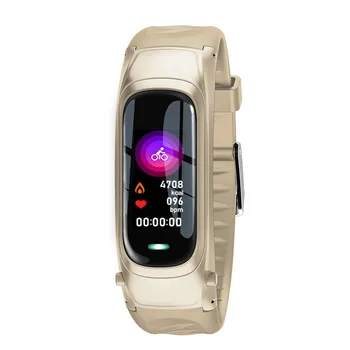 Smart Watch For Android iOS Headset 2 In 1 Sports Calorie Wristband Smart Watch Life Waterproof HI-F Sound Earphone Heart Rate
Smart Watch For Android iOS Headset 2 In 1 Sports Calorie Wristband Smart Watch Life Waterproof HI-F Sound Earphone Heart Rate