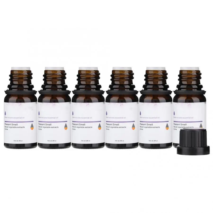 10ml x 6pcs Aromatherapy Essential Oils Water-Soluble Fragrance Lamp Diffuser Humidifier Oil Pure Aromatherapy Oils
10ml x 6pcs Aromatherapy Essential Oils Water-Soluble Fragrance Lamp Diffuser Humidifier Oil Pure Aromatherapy Oils