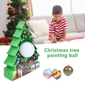 Children's Handmade DIY Christmas Tree Painting Ball Christmas Magic Tree Jewelry Machine Electric Painting Ball For Children
Children's Handmade DIY Christmas Tree Painting Ball Christmas Magic Tree Jewelry Machine Electric Painting Ball For Children