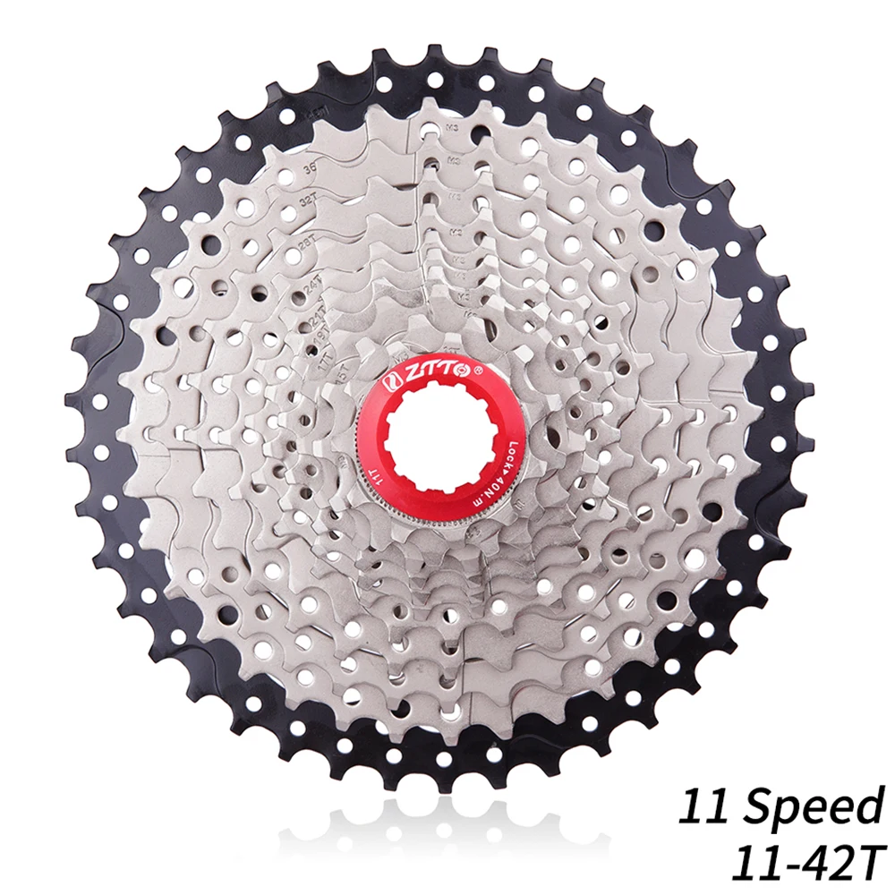 ZTTO MTB 11 Speed Cassette Wide Ratio 11-40t 11-42t 11-46t 11-50t Bicycle Freewheel Sprockets Compatible for Shimano HG System
ZTTO MTB 11 Speed Cassette Wide Ratio 11-40t 11-42t 11-46t 11-50t Bicycle Freewheel Sprockets Compatible for Shimano HG System
